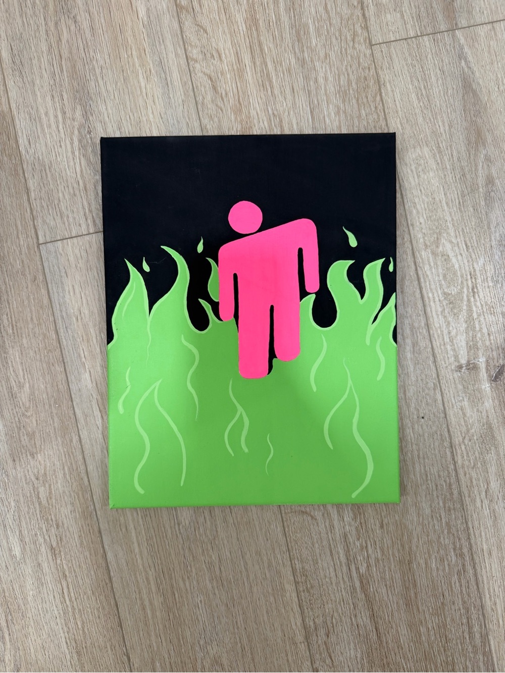 BLOHSH Billie Eilish Original Canvas Painting